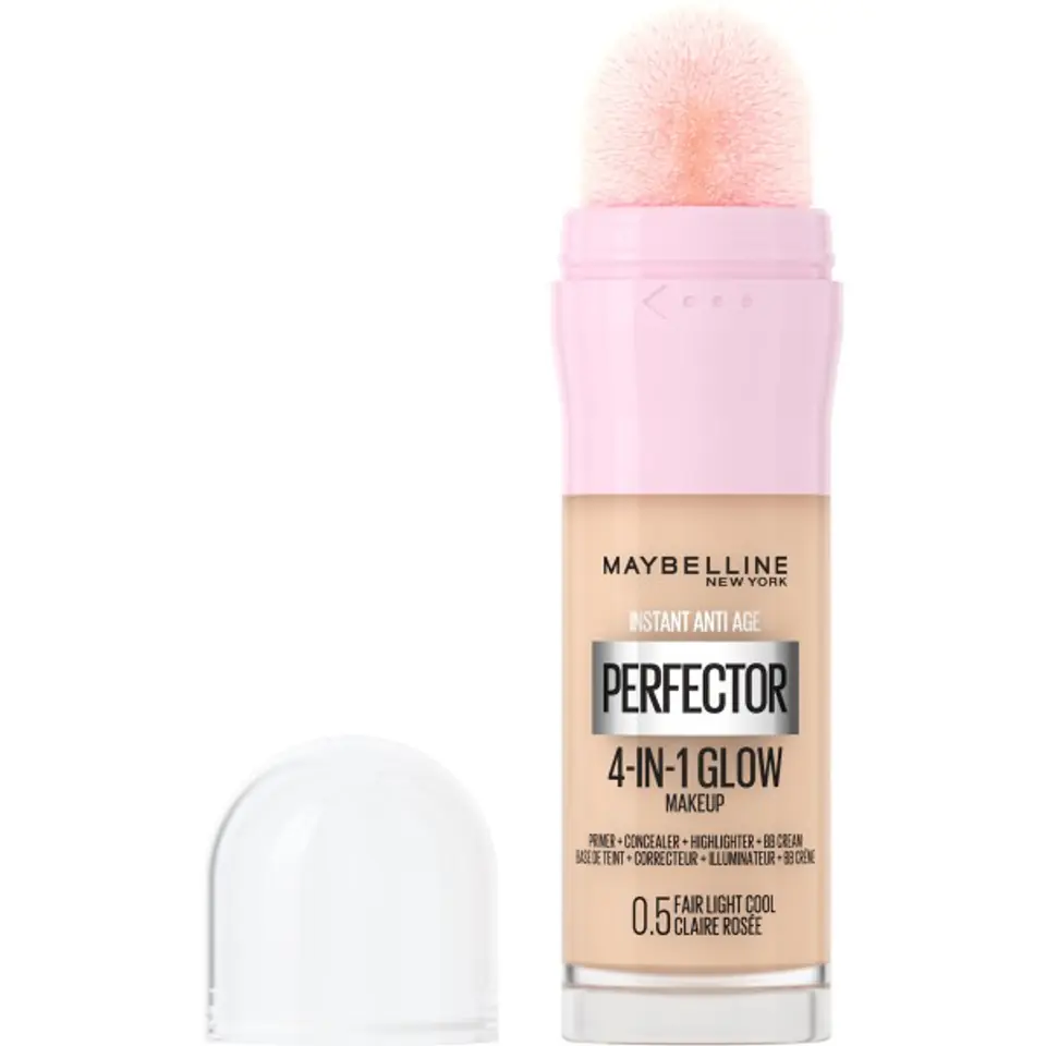 ⁨MAYBELLINE Perfector 4-in-1 Glow Korektor do twarzy nr 0.5  Fair Light Cool 20ml⁩ w sklepie Wasserman.eu