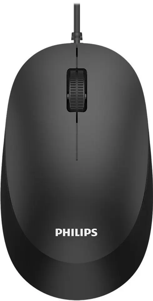 ⁨Mysz przewodowa Philips SPK7207BL Wired Mouse czarny⁩ w sklepie Wasserman.eu