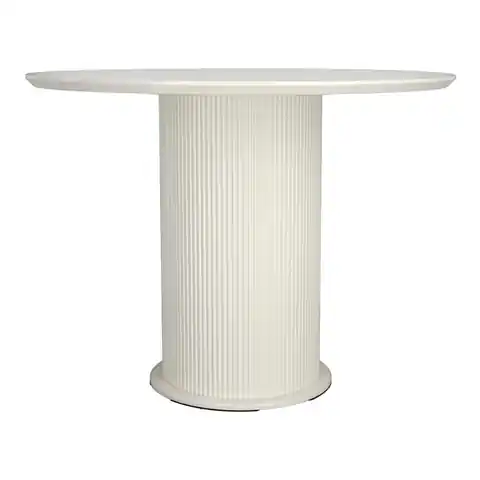 ⁨Stół Elia 100cm okrągły biały⁩ w sklepie Wasserman.eu
