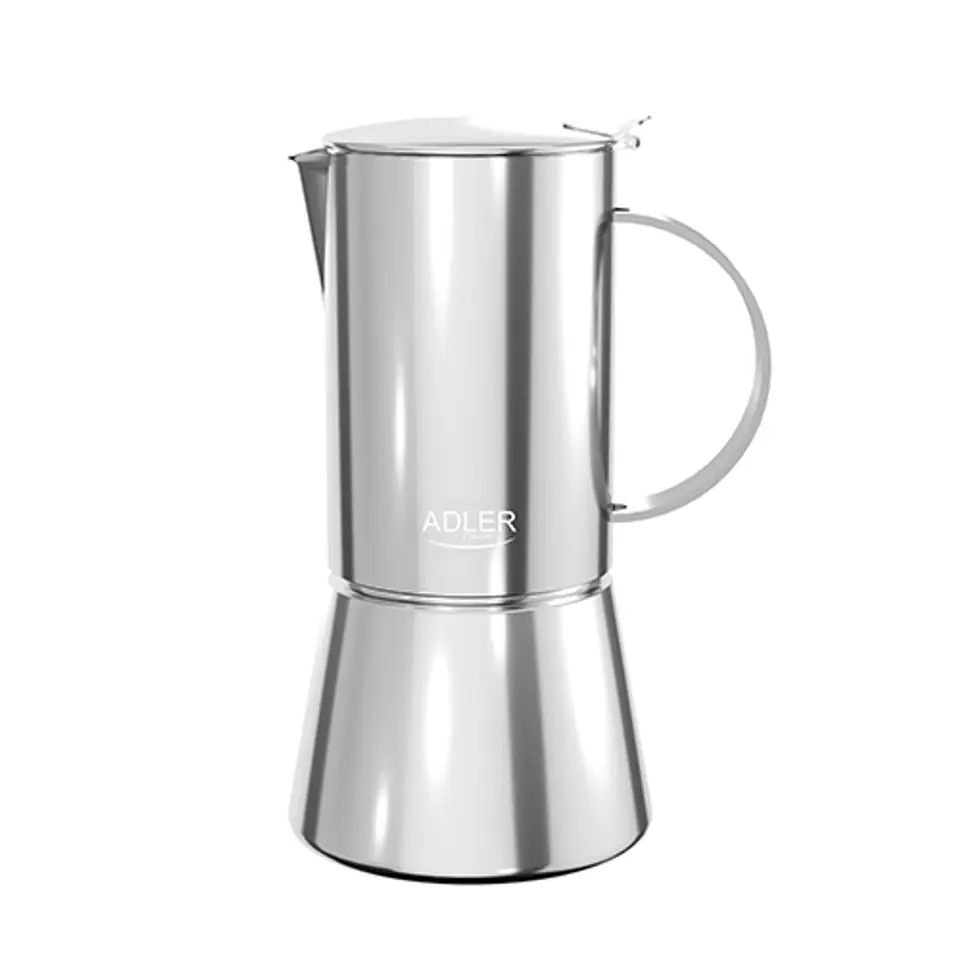 ⁨Adler | Espresso Coffee Maker | AD 4417 | Stainless Steel⁩ at Wasserman.eu