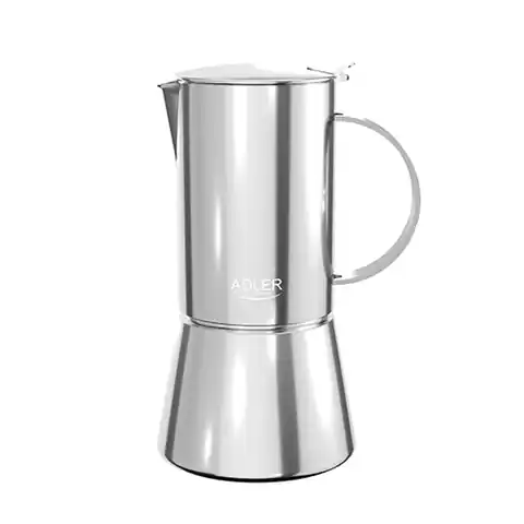 ⁨Adler | Espresso Coffee Maker | AD 4419 | Stainless Steel⁩ at Wasserman.eu
