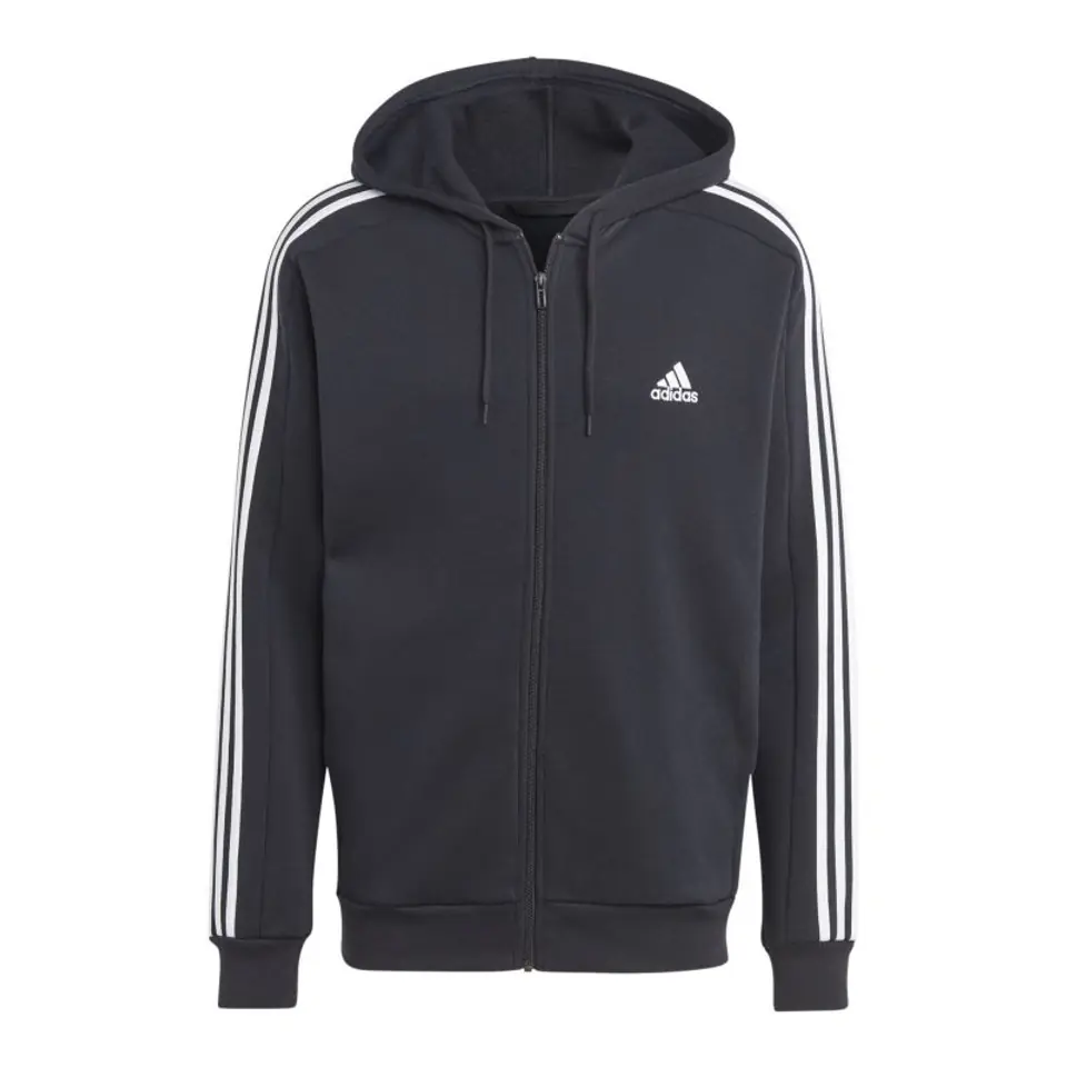 ⁨Bluza adidas 3-stripes M (kolor Czarny, rozmiar S (173cm))⁩ w sklepie Wasserman.eu