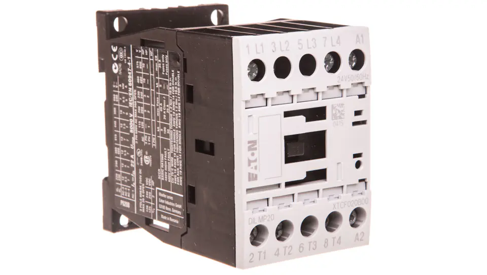 ⁨Power contactor 20A AC-1 4P 24V AC DILMP20(24V50/60HZ) 276974⁩ at Wasserman.eu