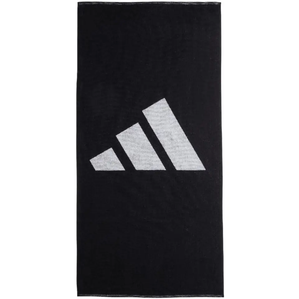 ⁨Ręcznik adidas 3bar (kolor Czarny)⁩ w sklepie Wasserman.eu