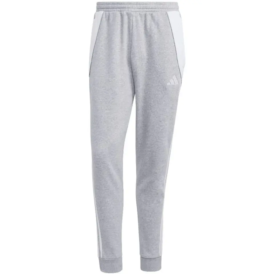 ⁨Spodnie adidas Tiro 24 Sweat M (kolor Szary/Srebrny, rozmiar L)⁩ w sklepie Wasserman.eu