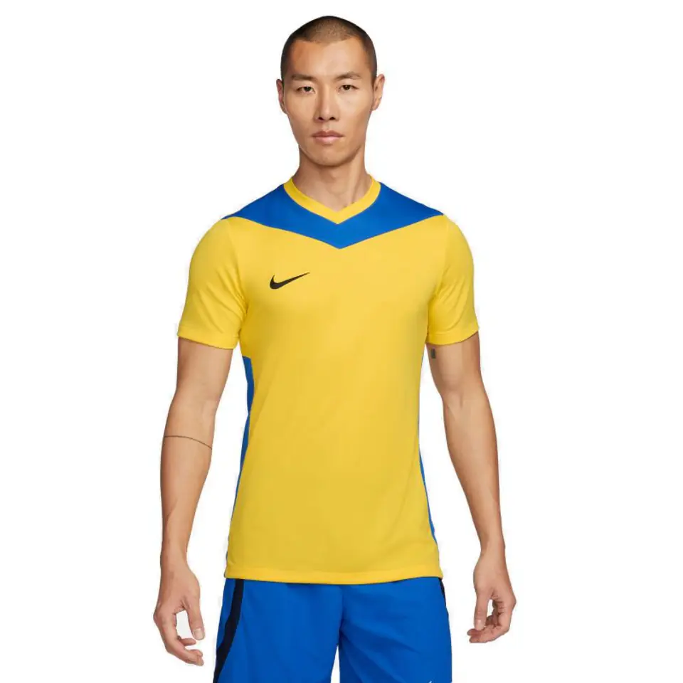 ⁨Koszulka Nike Dri-FIT Park Derby IV M FD7430 (kolor Niebieski. Żółty, rozmiar M (178cm))⁩ w sklepie Wasserman.eu