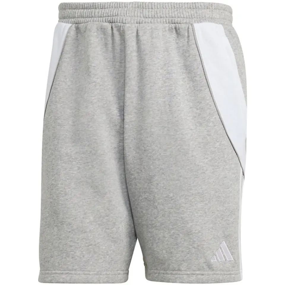 ⁨Spodenki adidas Tiro 24 Sweat M (kolor Szary/Srebrny, rozmiar L)⁩ w sklepie Wasserman.eu