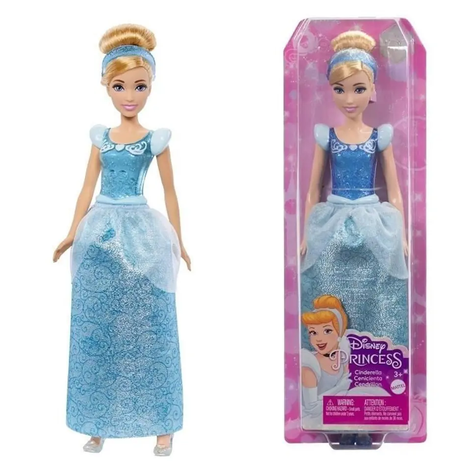 ⁨Disney Princess Lalka Kopciuszek HLW06⁩ w sklepie Wasserman.eu