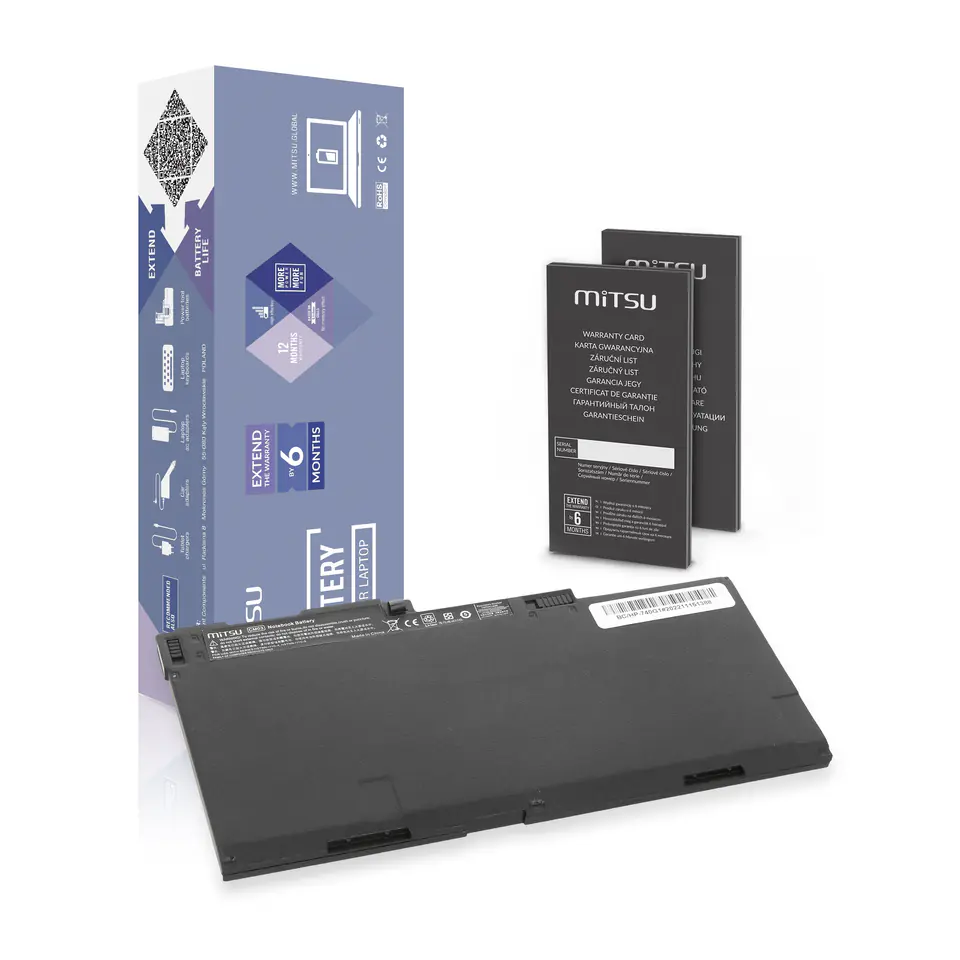 ⁨Bateria Mitsu do HP EliteBook 740 G1, G2⁩ w sklepie Wasserman.eu