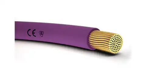 ⁨Installation cable H05V-K 0,75 purple 4510072 /100m/⁩ at Wasserman.eu