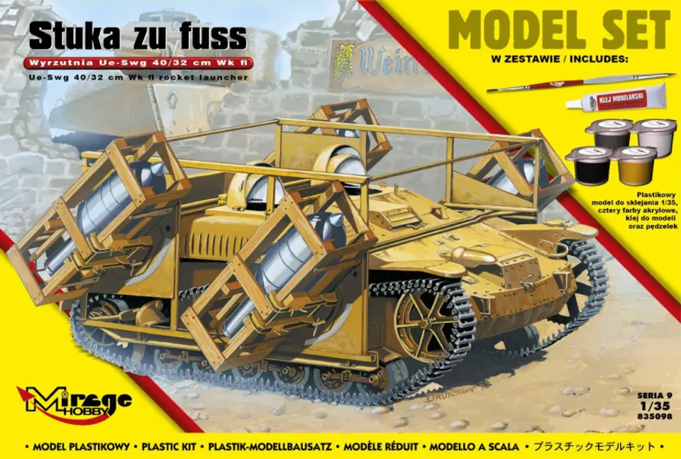 "STUKA zu FUSS" wyrzutnia UE-sWG 40/32cm Wk Fl w sklepie Wasserman.eu