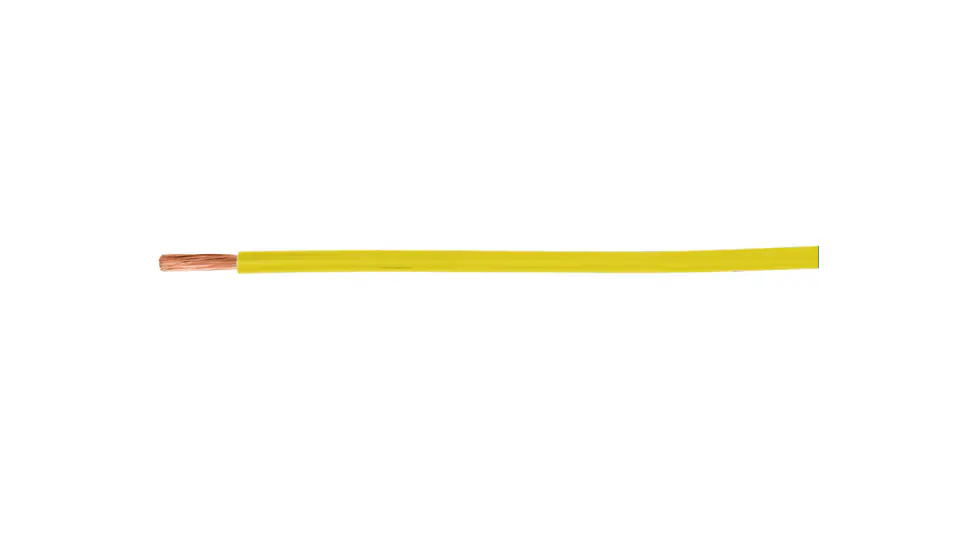 ⁨Installation cable H05V-K (LgY) 1 yellow /100m/⁩ at Wasserman.eu