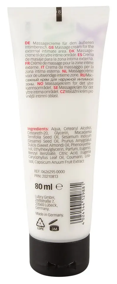 ⁨Krem do masażu 80ml Just Play⁩ w sklepie Wasserman.eu