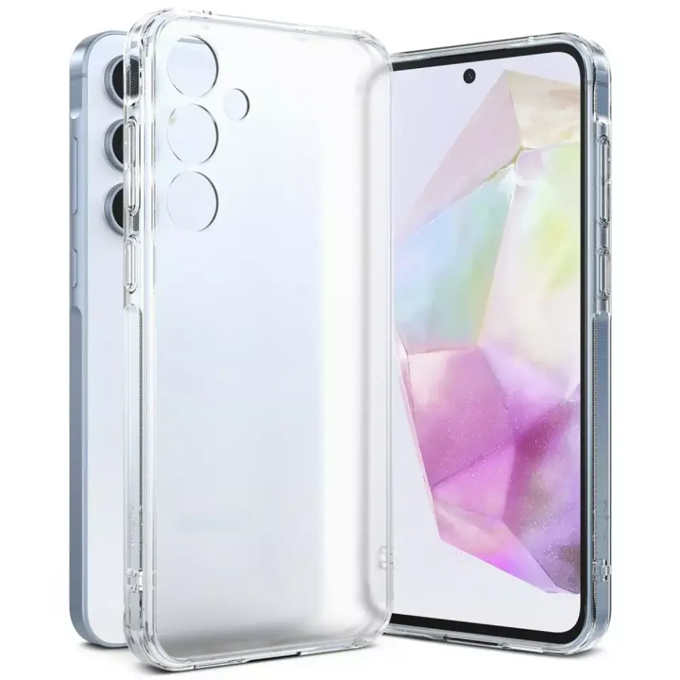 ⁨Etui Ringke Fusion do Samsung Galaxy A35 5G Matte Clear⁩ w sklepie Wasserman.eu