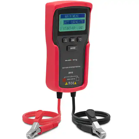 ⁨Tester miernik akumulatorów samochodowych kwasowo-ołowianych LCD 3-250 Ah 9-18 V⁩ w sklepie Wasserman.eu