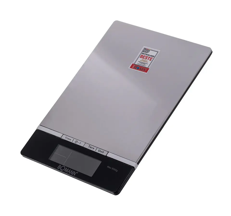 ⁨Bomann KW 1421 CB Black, Stainless steel Electronic kitchen scale⁩ at Wasserman.eu