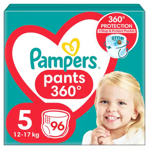 ⁨Pampers Pants Boy/Girl 5 96 pc(s)⁩ at Wasserman.eu