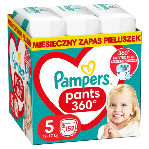 ⁨Pampers Pants Boy/Girl 5 152 pc(s)⁩ at Wasserman.eu