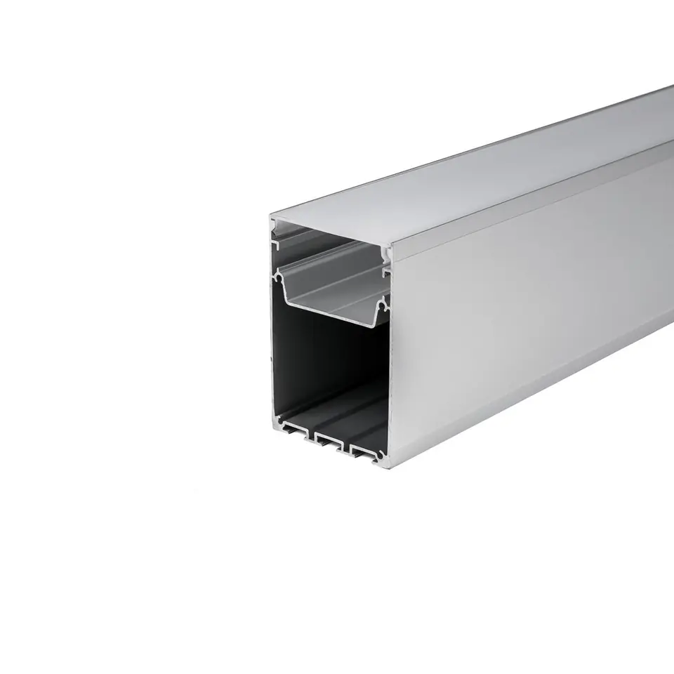 ⁨Profil Aluminiowy V-TAC 2mb Anodowany, Klosz Mleczny 50x75mm VT-8127⁩ at Wasserman.eu