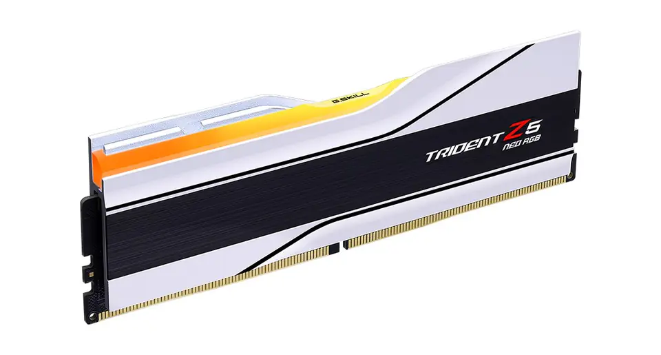 ⁨G.SKILL TRIDENT NEO AMD RGB DDR5 2X16GB 6400MHZ CL32 EXPO WHITE F5-6400J3239G16GX2-TZ5NRW⁩ w sklepie Wasserman.eu