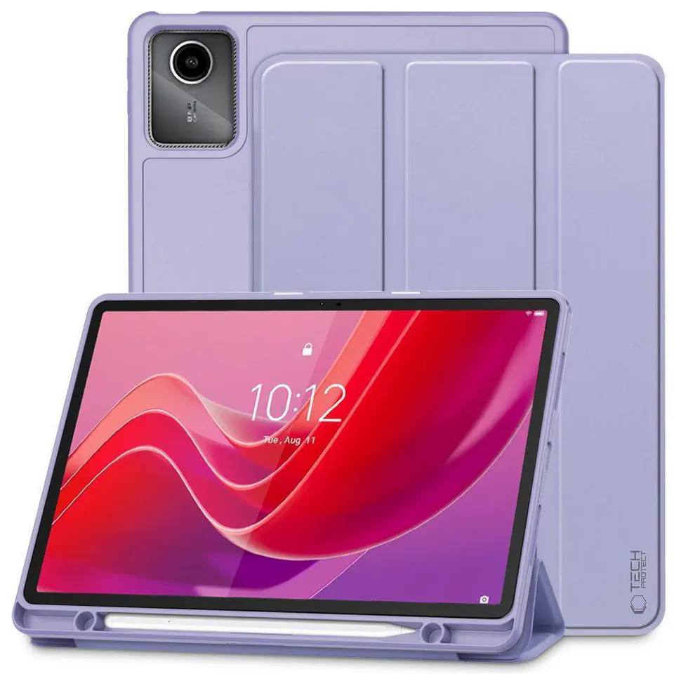 ⁨Etui LENOVO TAB M11 Tech-Protect SC Pen fioletowe⁩ w sklepie Wasserman.eu