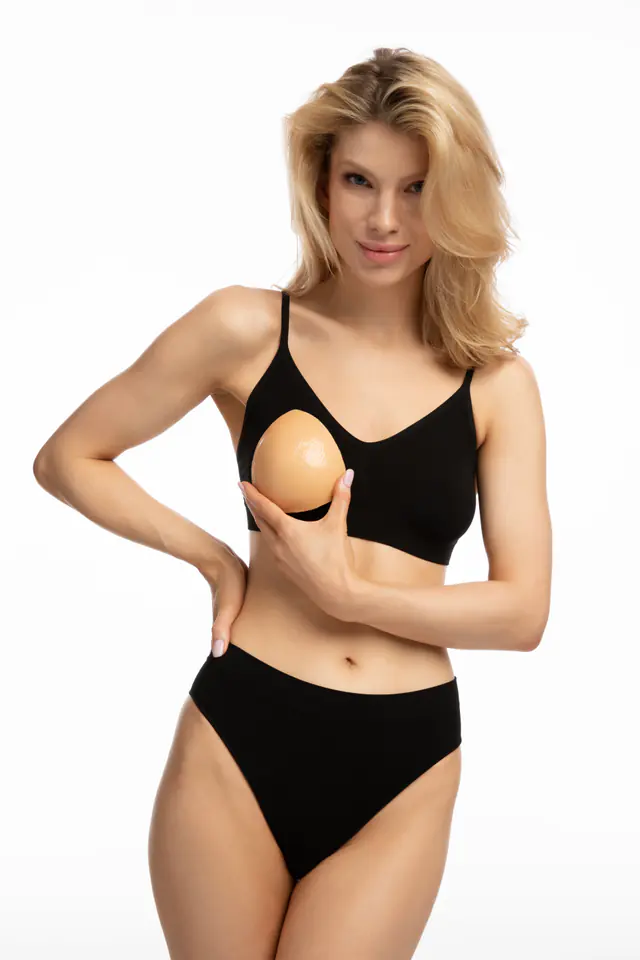 Wkładki piankowe WS-28 Dwustronne Bikini Push-Up Beżaowe Beżowy (Rozmiar A/B) w sklepie Wasserman.eu