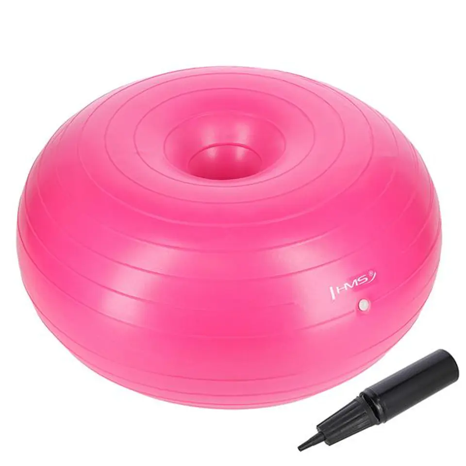 ⁨YD04 NEW PINK PIŁKA GIMNASTYCZNA DONUT HMS⁩ w sklepie Wasserman.eu