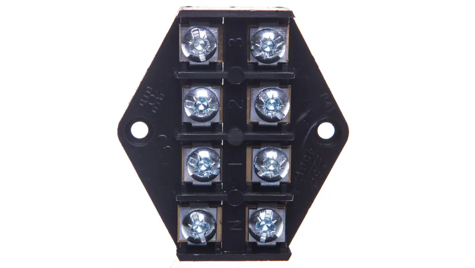 ⁨Płytka odgałęźna ZPT/2,5mm2/4-tory czarna ZPT 4-2.5 83001007⁩ w sklepie Wasserman.eu
