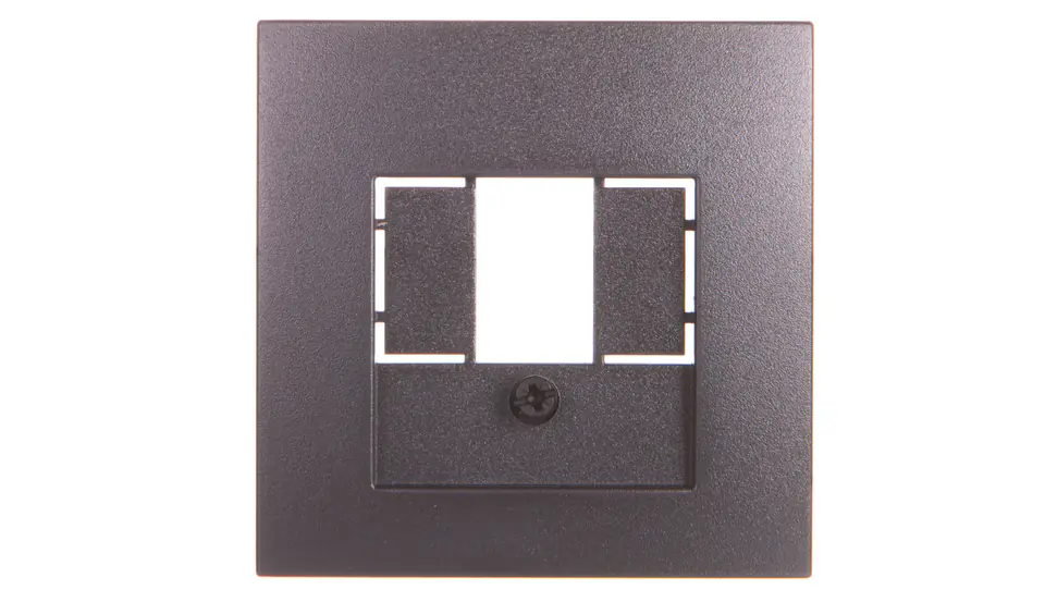 ⁨B.1/B.3/B.7 Central element for TAE socket and speaker anthracite matt 10331606⁩ at Wasserman.eu