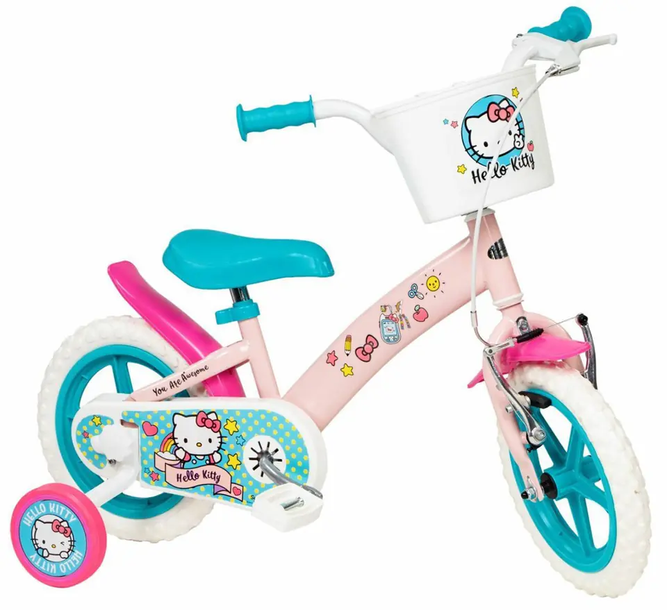 ⁨Rower dziecięcy 12" Hello Kitty TOIMSA 1149⁩ w sklepie Wasserman.eu