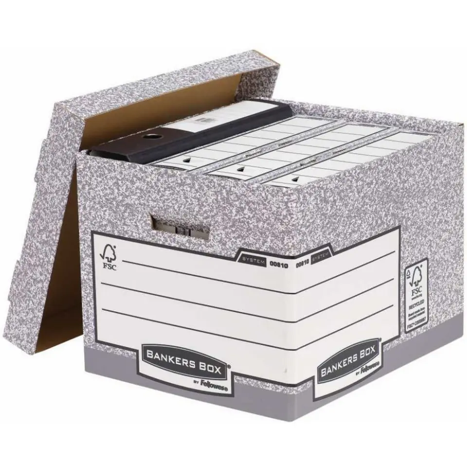 ⁨Pudło archiwizacyjne R-KIVE FastFold 00810-FFEU FELLOWES⁩ w sklepie Wasserman.eu