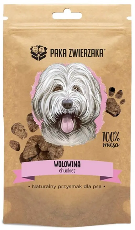 ⁨Pack Pet Chunkies Beef 100% 70g⁩ at Wasserman.eu