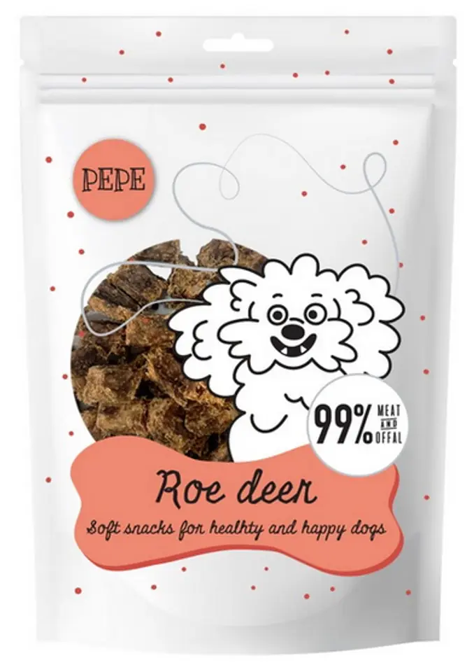 ⁨PEPE Mini Chunkies Roe Deer Pet Pack (Roe deer) 70g⁩ at Wasserman.eu