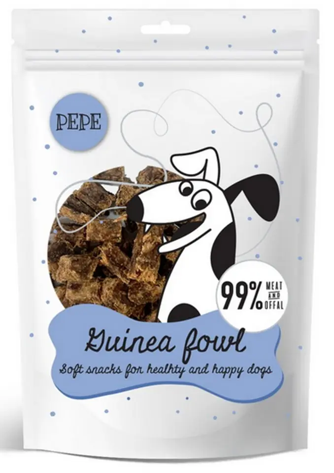 ⁨PET Pack PEPE Mini Chunkies Guinea Fowl (Guinea fowl) 70g⁩ at Wasserman.eu