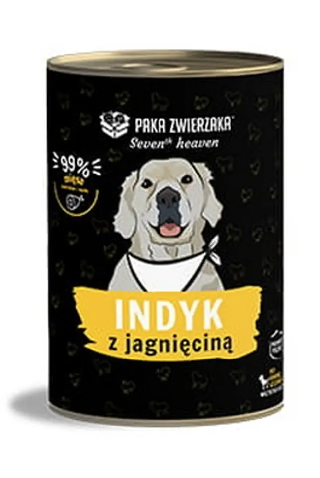 Paka Zwierzaka Seventh Heaven Turkey & Lamb puszka 400g w sklepie Wasserman.eu
