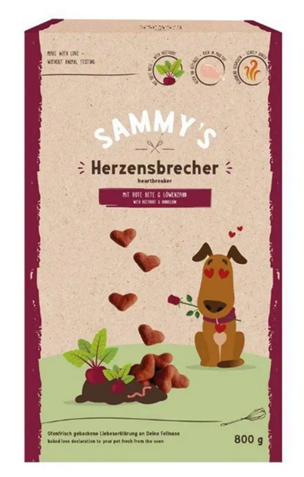 ⁨Sammy's Heartbreaker Serduszka 800g⁩ w sklepie Wasserman.eu