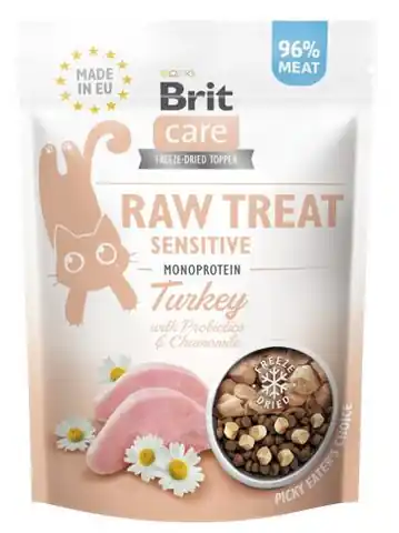 ⁨Brit Raw Treat Cat Sensitive 40g⁩ w sklepie Wasserman.eu