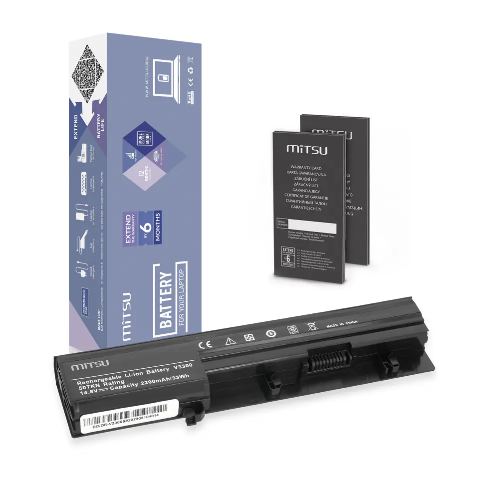 Bateria Mitsu do Dell Vostro 3300 (2200 mAh) w sklepie Wasserman.eu