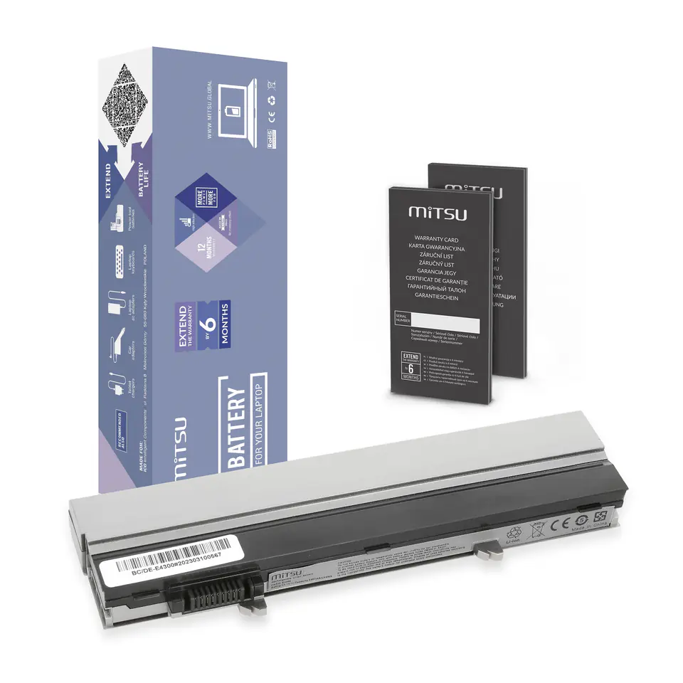 ⁨Bateria Mitsu do Dell Latitude E4300⁩ w sklepie Wasserman.eu
