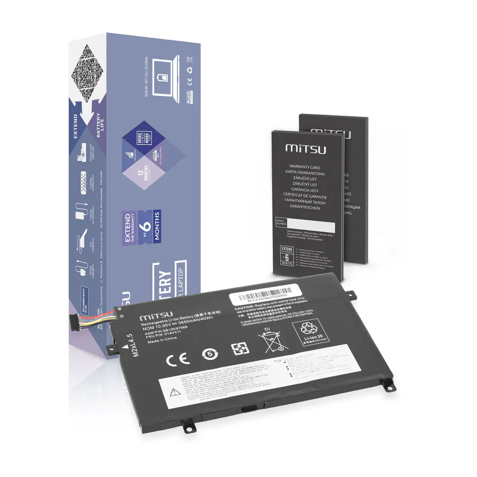 ⁨MITSU LENOVO THINKPAD 3650mAh 10,95V⁩ at Wasserman.eu