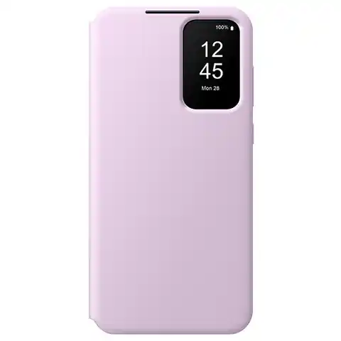 ⁨Etui Samsung EF-ZA556CVEGWW A55 5G A556 lawenda/lavender Smart View Wallet Case⁩ w sklepie Wasserman.eu