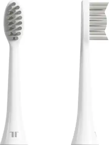 ⁨TESLA TS200 toothbrush tips, 2 pieces, white⁩ at Wasserman.eu