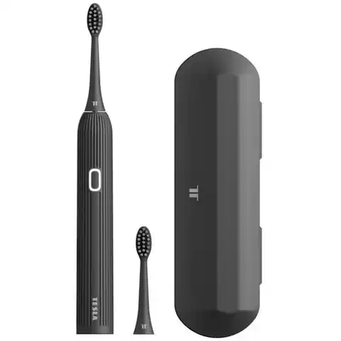 ⁨Tesla TSL-PC-TSD200B smart sonic toothbrush, Black⁩ at Wasserman.eu