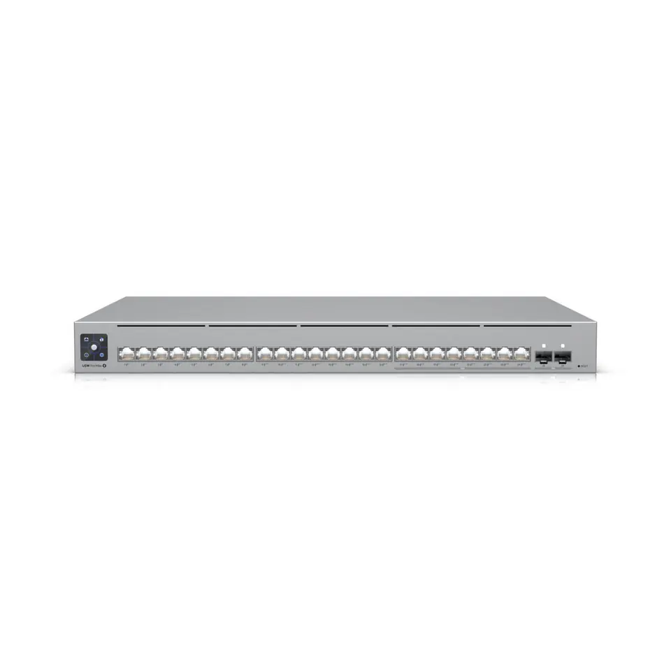 ⁨Ubiquiti USW-Pro-Max-24-PoE L3 2.5G Ethernet (100/1000/2500) Power over Ethernet (PoE) Grey⁩ at Wasserman.eu