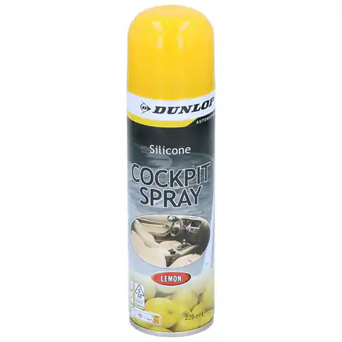 ⁨Dunlop - Spray do czyszczenia kokpitu 225 ml (lemon)⁩ w sklepie Wasserman.eu