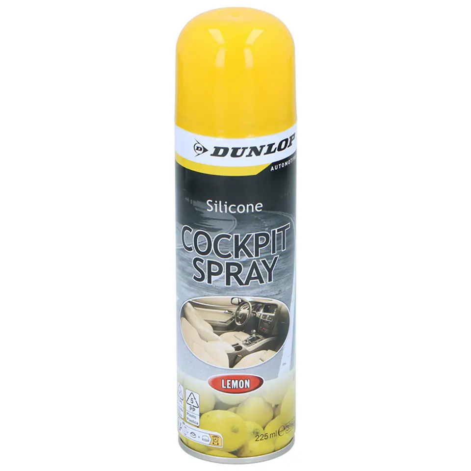 ⁨Dunlop - Spray do czyszczenia kokpitu 225 ml (lemon)⁩ w sklepie Wasserman.eu