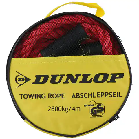 ⁨Dunlop - Lina holownicza z hakami 4m / 2800kg⁩ w sklepie Wasserman.eu