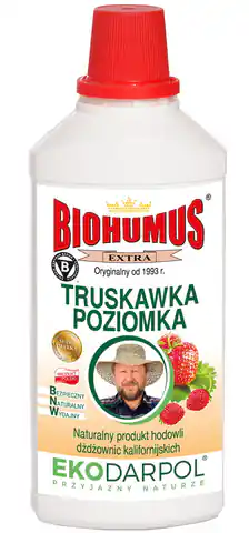 ⁨Biohumus extra - truskawka, poziomka 1,0L⁩ w sklepie Wasserman.eu