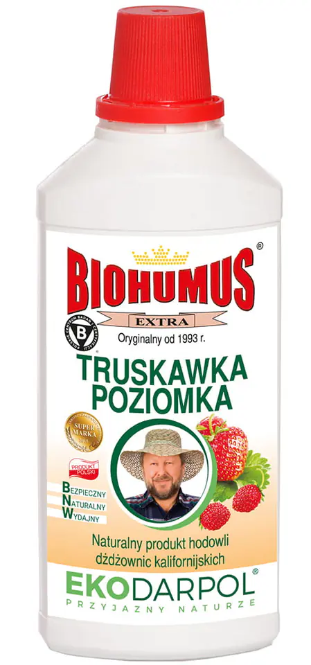 ⁨Biohumus extra - truskawka, poziomka 1,0L⁩ w sklepie Wasserman.eu