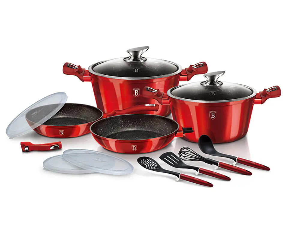 SET OF POTS AND PANS BERLINGERHAUS BH-7057 at Wasserman.eu